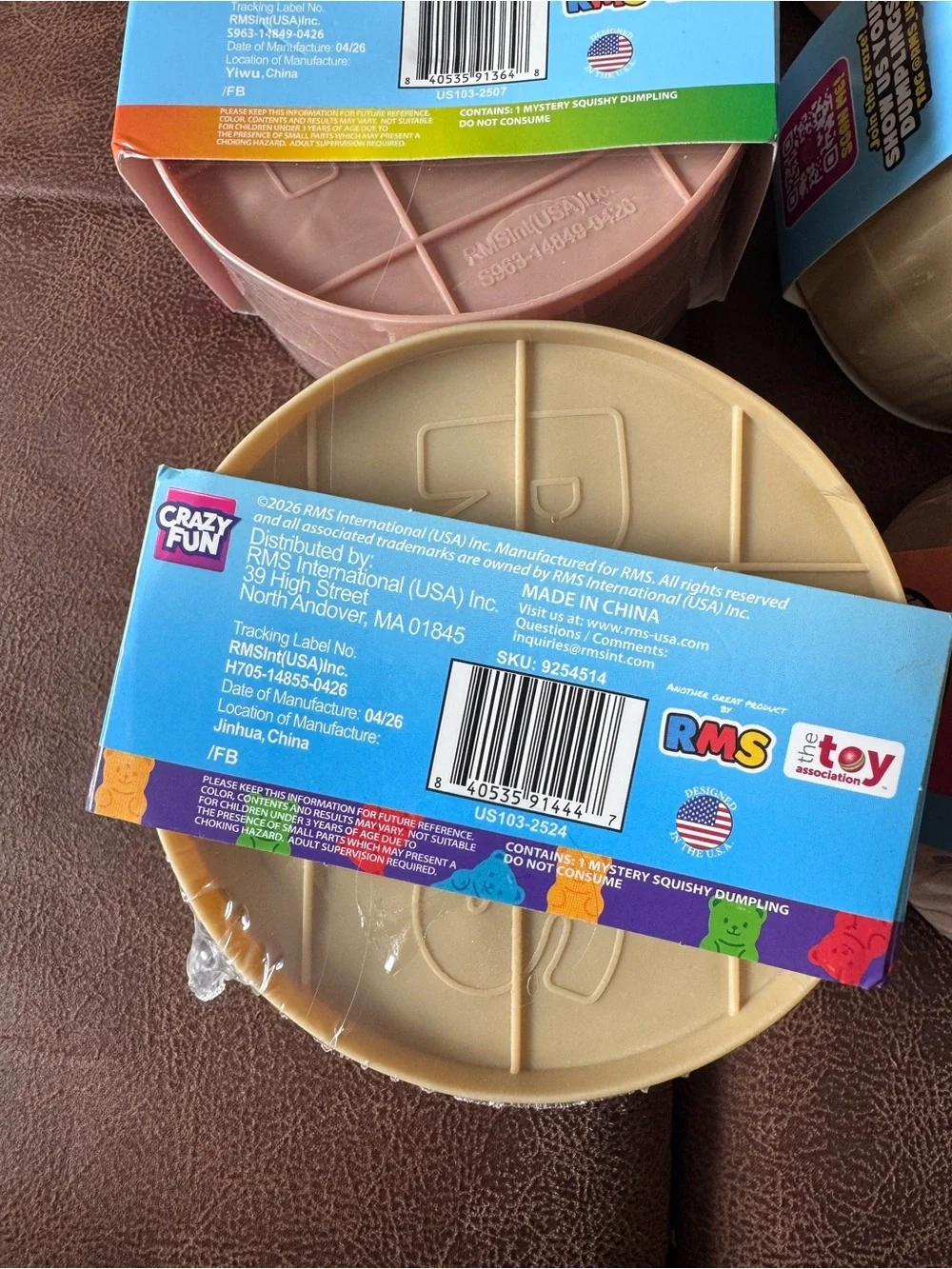 Mystery Squishy Dumpling Surprise Pack - 9 Packs